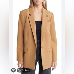 Open Edit Relaxed Fit Oversize Blazer